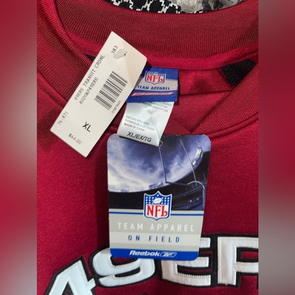 NWT Men’s XL Vintage NFL On Field Team Apparel Sweatshirt - Picture 2 of 4